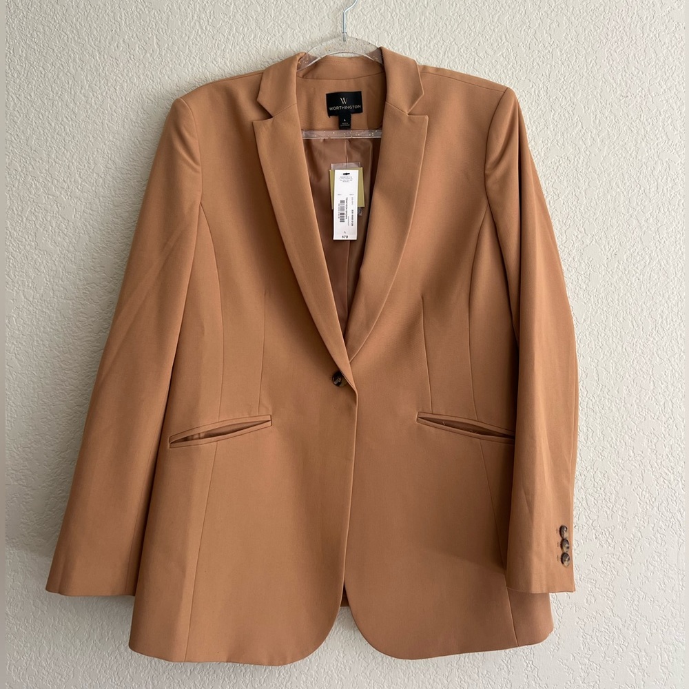Worthington Tennyson Brown Blazer
